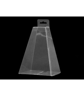 Boîte pliante en plastique 11,5 x 11,5 x 16 cm