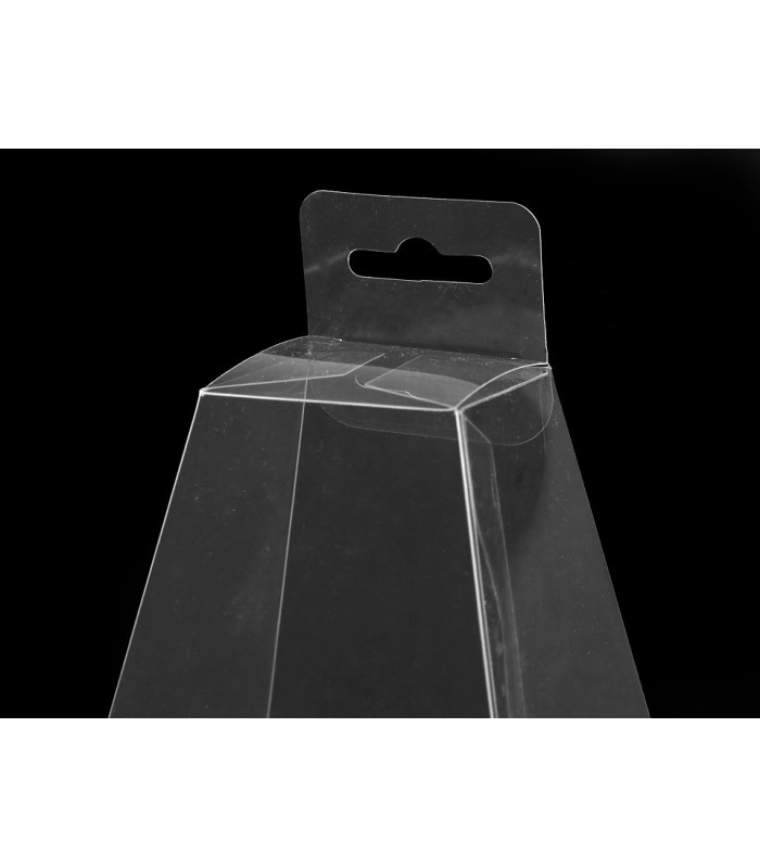 Boîte pliante en plastique 11,5 x 11,5 x 16 cm