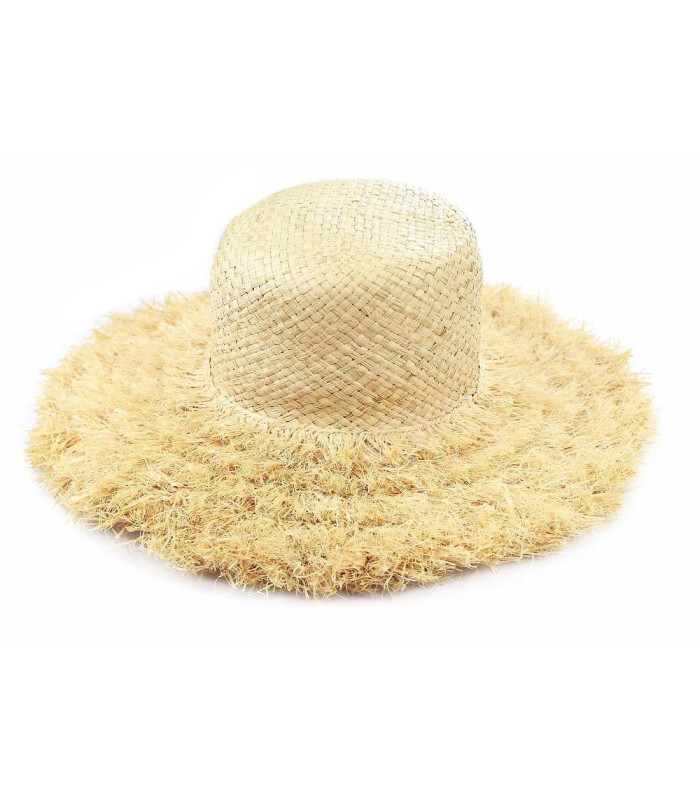 CAPELINE RAPHIA NATUREL "ZEUS"