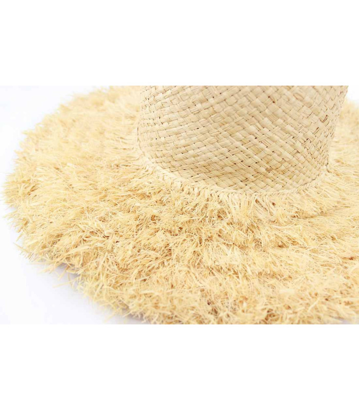 CAPELINE RAPHIA NATUREL "ZEUS"