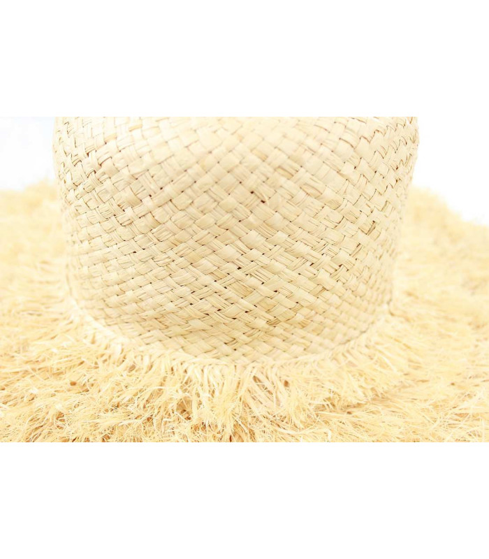 CAPELINE RAPHIA NATUREL "ZEUS"