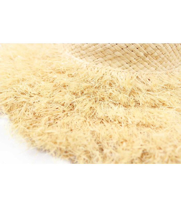 CAPELINE RAPHIA NATUREL "ZEUS"