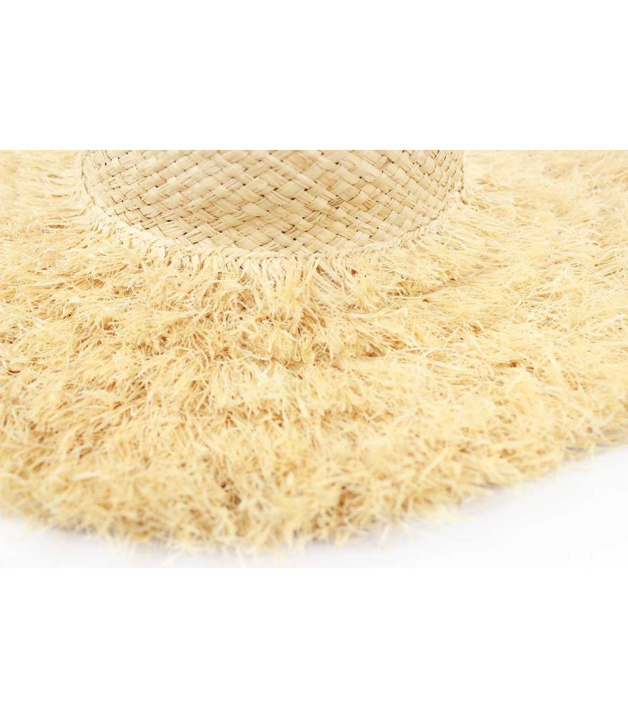 CAPELINE RAPHIA NATUREL "ZEUS"