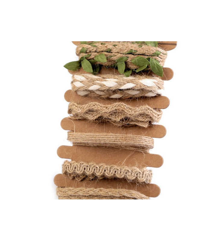 SET DE RUBAN DE JUTE