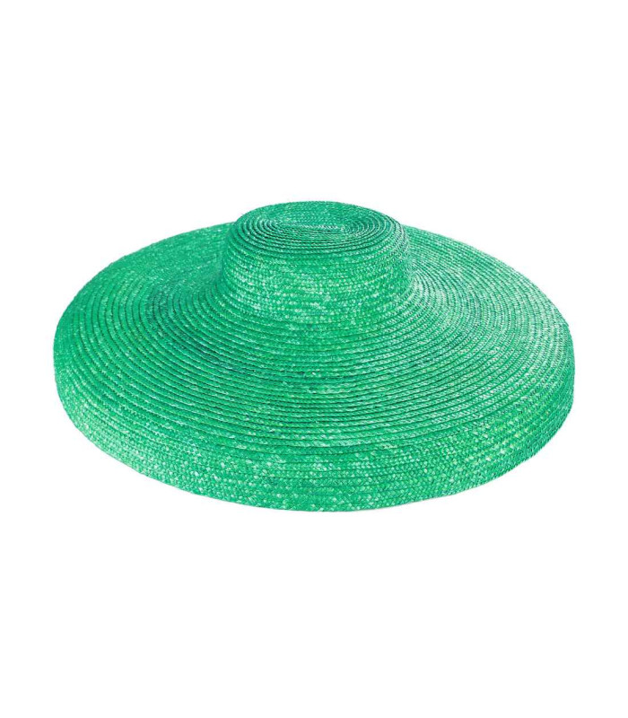 Chapeau de paille tressé "IRIS"