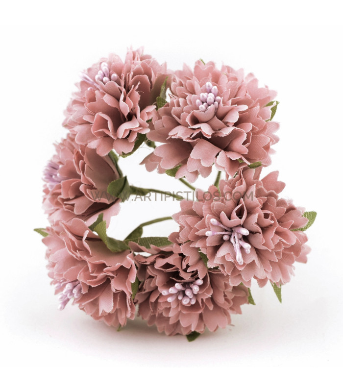 BOUQUET DE FLEUR EN TISSU (6 PCS) "ALMELO".