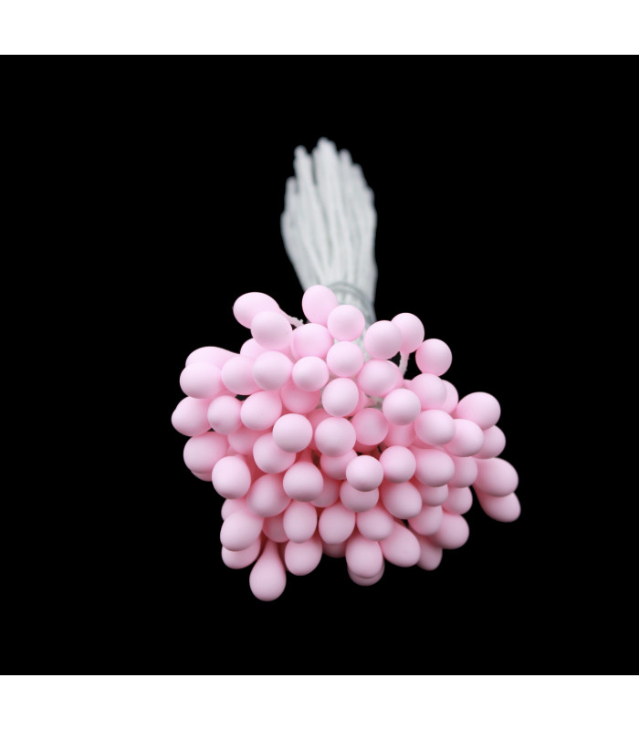 BOUQUET 90 PISTILS 5 MM. MAT TIGE FIL DE FER