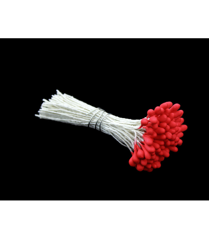 BOUQUET 90 PISTILS 3 MM. MAT TIGE FIL DE FER