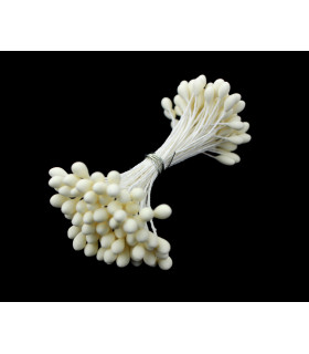 PISTIL MAT FIN 2 COTÊS JAUNE/JAUNE