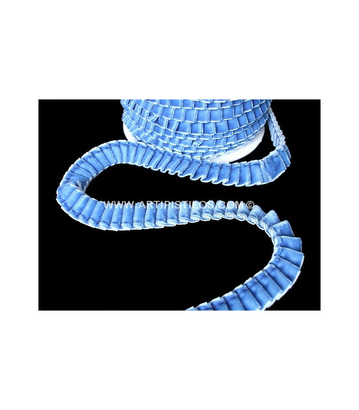 VELOURS FRONCÉ 16 MM.