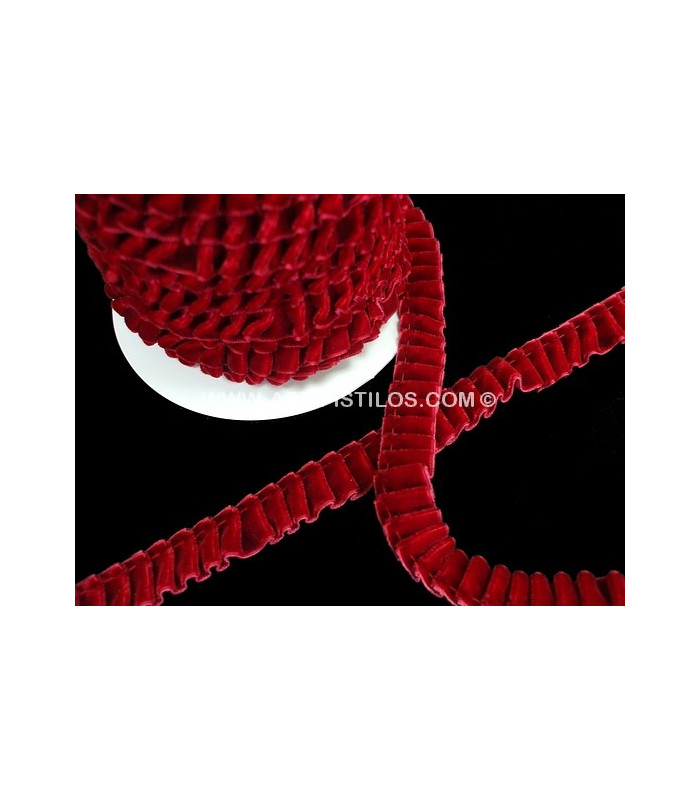 VELOURS FRONCÉ 16 MM.
