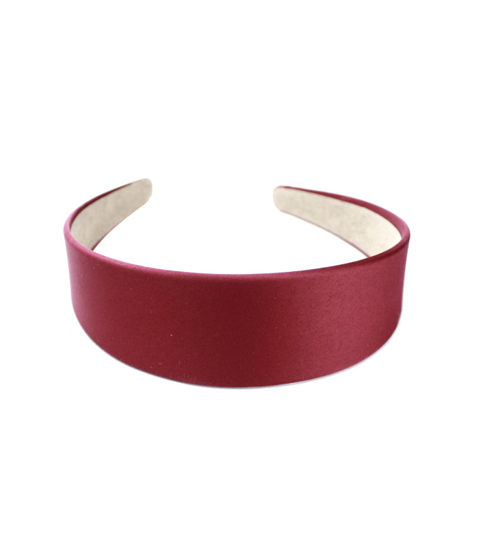 SERRE-TÊTE SATIN 4CM
