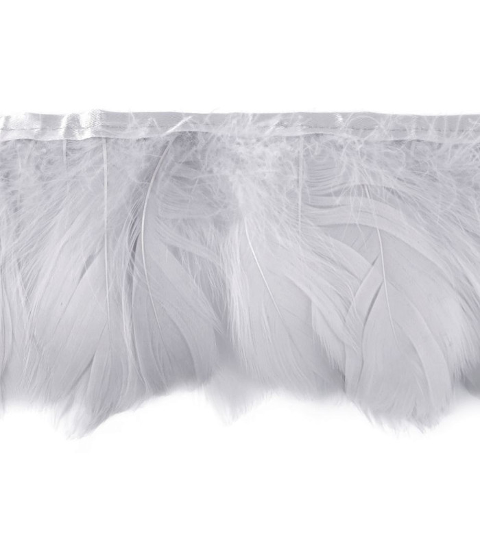 Frange plume d'oie 8 - 15 cm