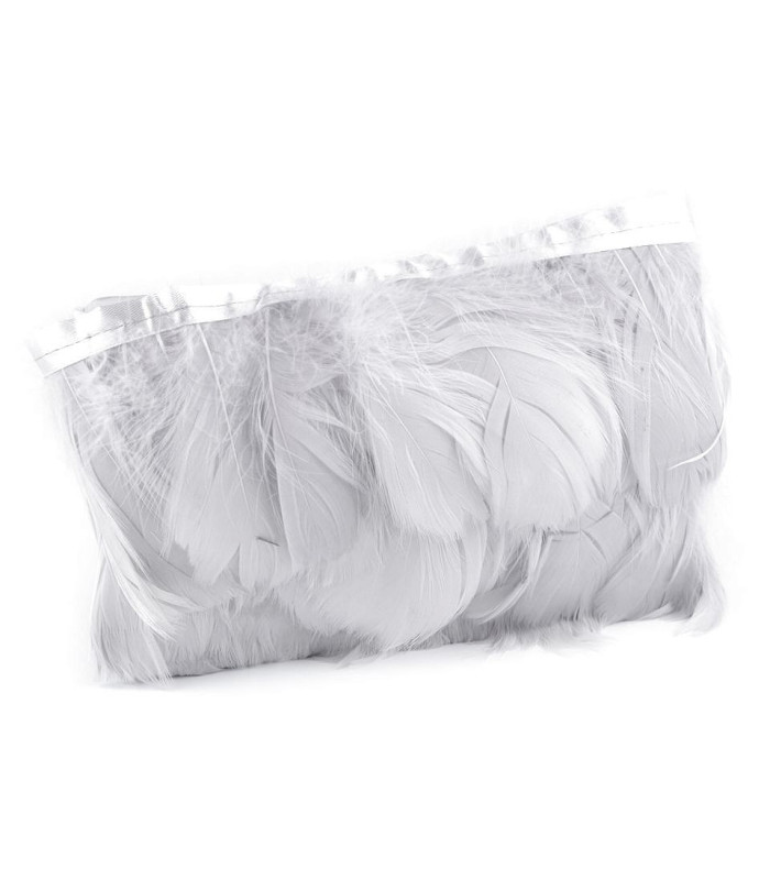 Frange plume d'oie 8 - 15 cm