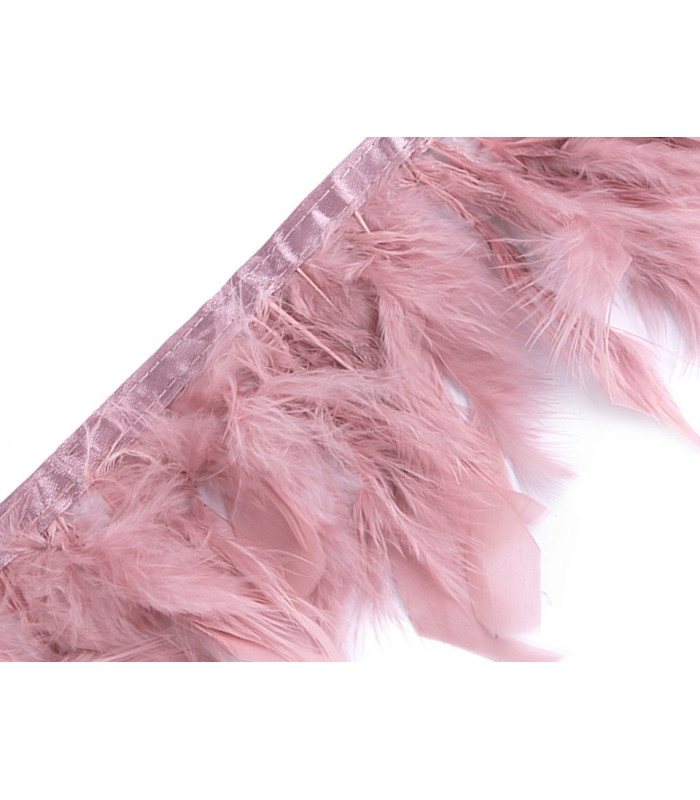Frange plume de dinde 25 cms.