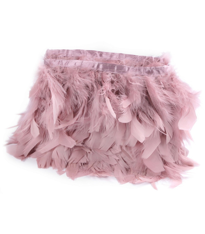 Frange plume de dinde