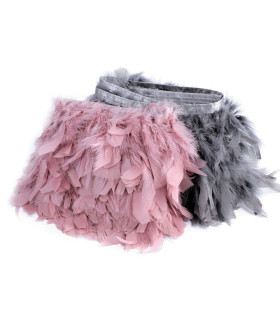 Frange plume de dinde