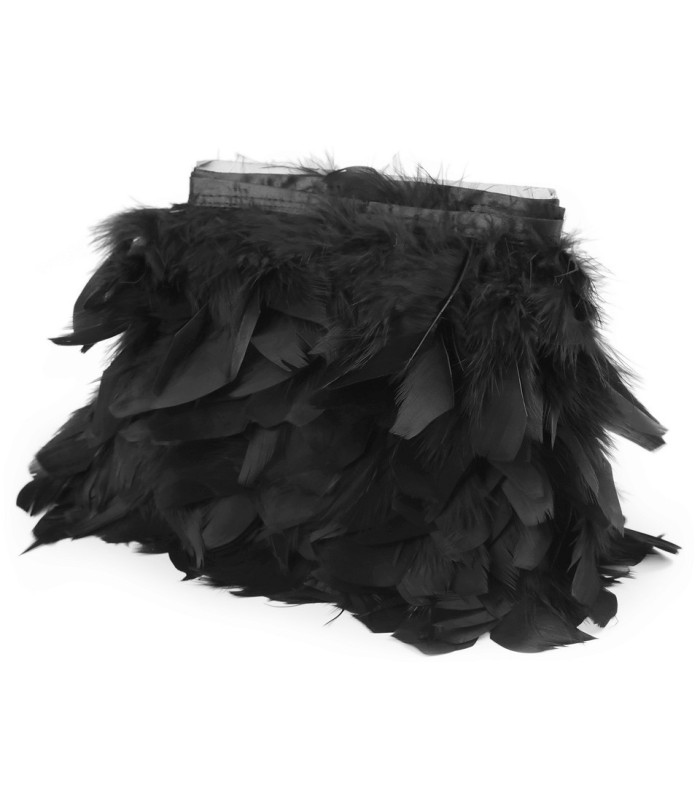 Frange plume de dinde 25 cms.