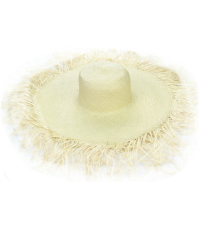 CAPELINE RAPHIA NATUREL "ASTERIA"