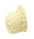 CHAPEAU EN PAILLE NATURELLE "BAPTISM"