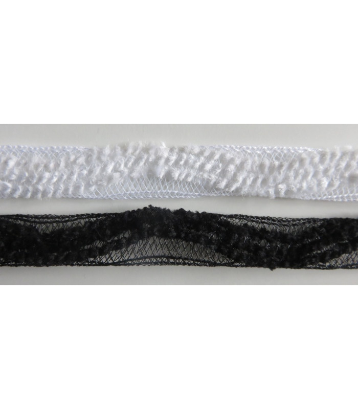 Crin tubulair plat avec Chenille