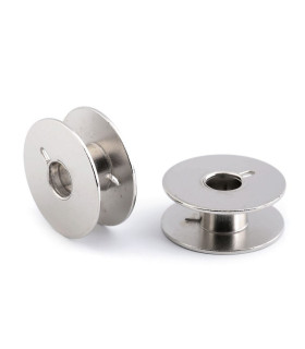 canette en métal pour machine à coudre