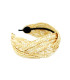 Bandeau triple bande en paille naturelle