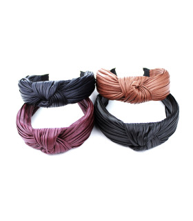 BANDEAU EN DAIM AVEC NŒUD "FLORENCE"