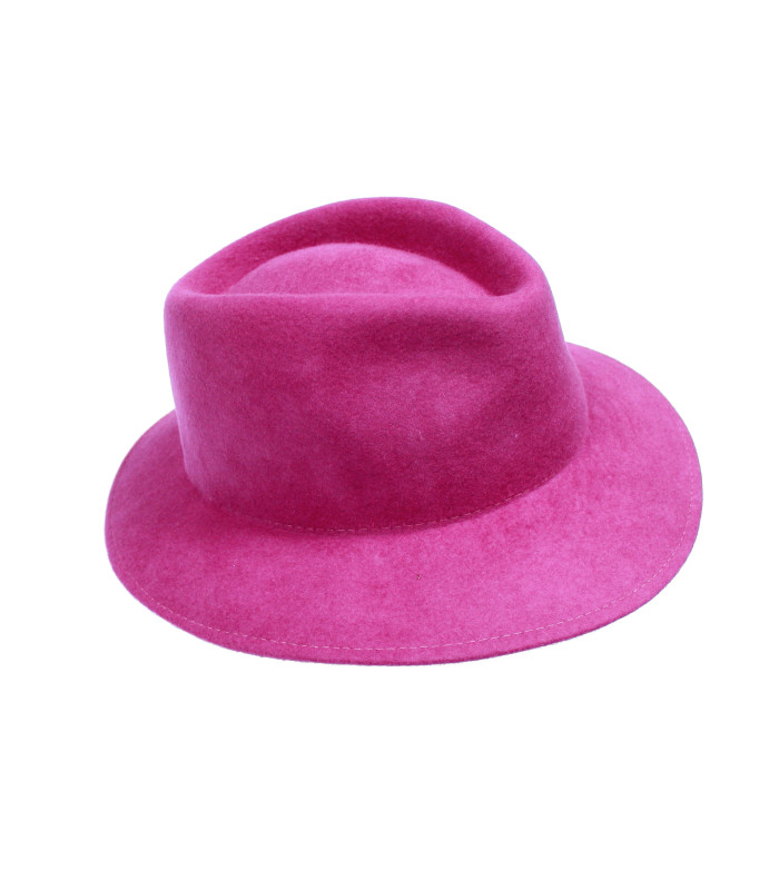 CHAPEAU EN FEUTRE FEMME - 100% LAINE - INDEFORMABLE