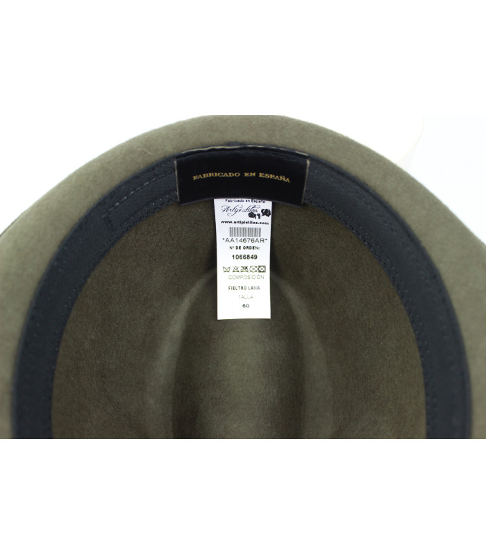 CHAPEAU HOMME "MILAN" - 100% LAINE