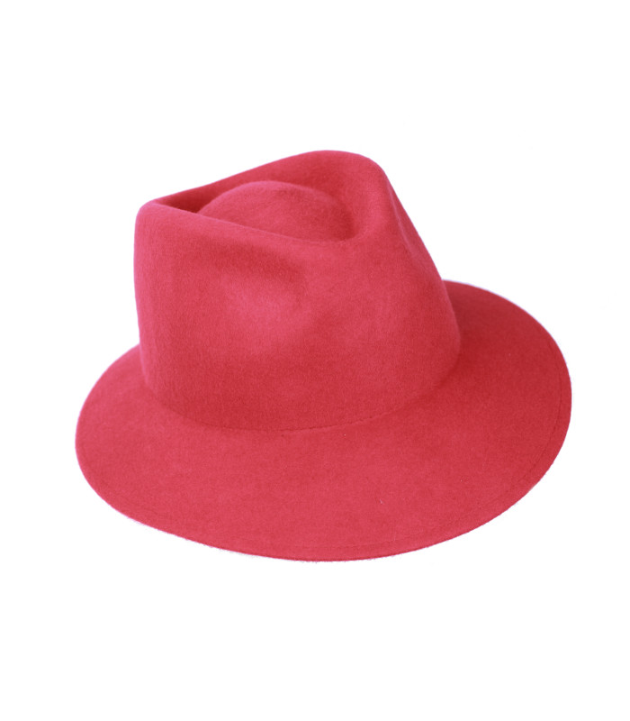 CHAPEAU EN FEUTRE FEMME - 100% LAINE - INDEFORMABLE