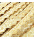 RUBAN DE PAILLE NATURELLE TRESSÉE DE 5 - 7 MM