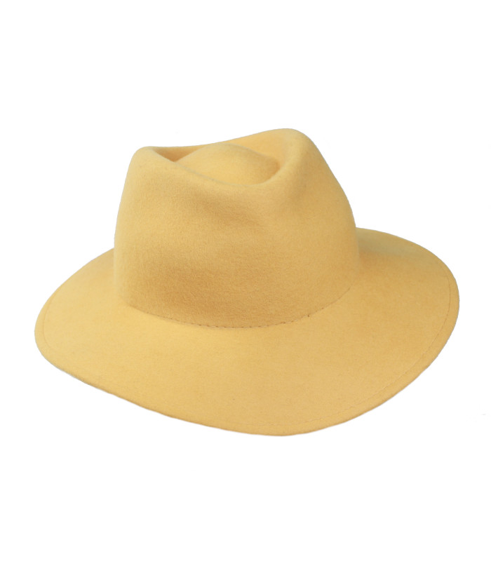 Chapeau de feutre imperméable pour femme - Auto-ajustement