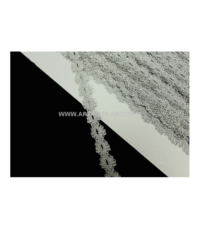DENTELLE VINTAGE FIL MÉTALLISSÉ