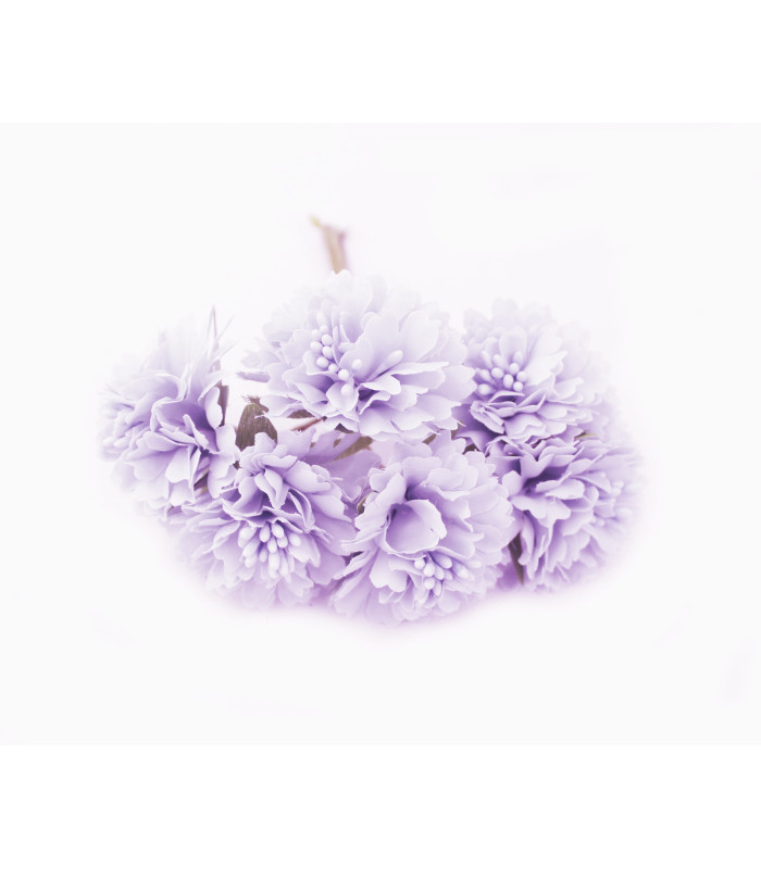 BOUQUET DE FLEUR EN TISSU (6 PCS) "ALMELO".