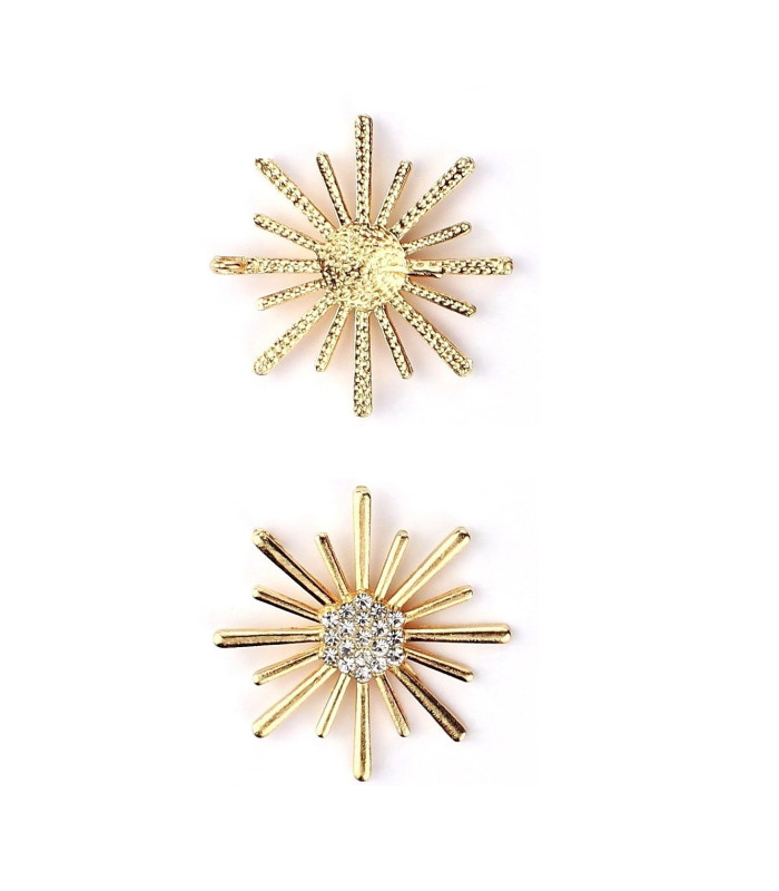 FORNITURE MÉTALLIQUE AVEC STRASS