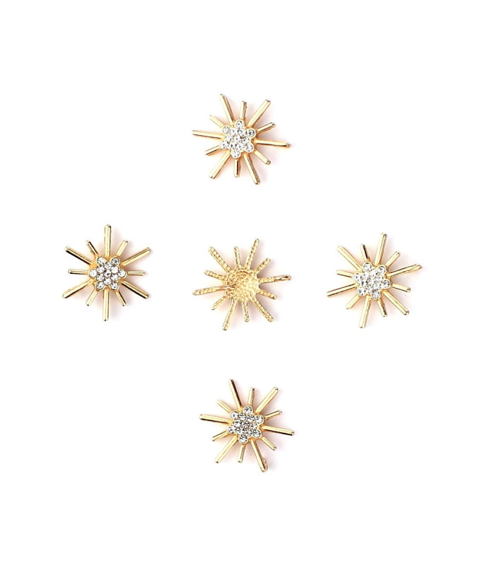 FORNITURE MÉTALLIQUE AVEC STRASS