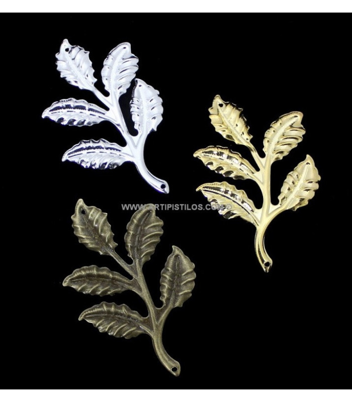 GARNITURE MÉTALLIQUE - 5,5cm x 3,5cm