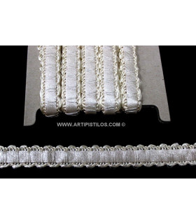 Bande Rayonne/similicuir 14 mm.