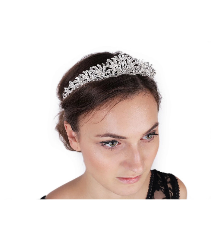 Serre-tête/diadème en strass