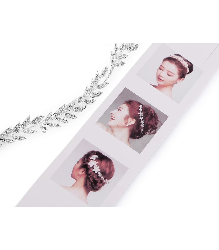 Serre-tête/diadème en strass