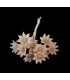 FLEUR DE PORCELAINE FROIDE 1,2 CM