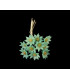 FLEUR DE PORCELAINE FROIDE 1,2 CM