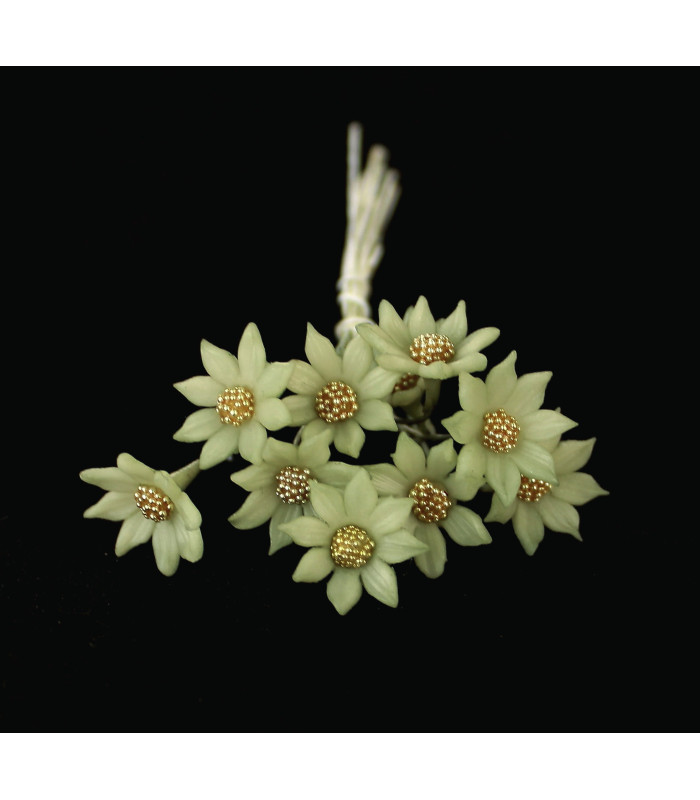 FLEUR DE PORCELAINE FROIDE 1,2 CM