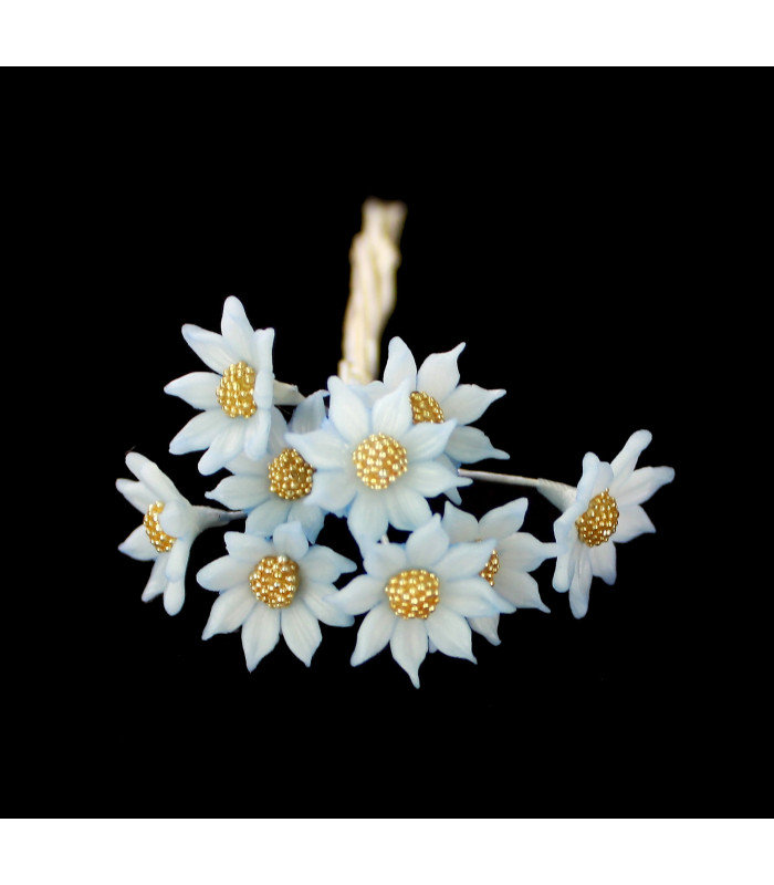 FLEUR DE PORCELAINE FROIDE 1,2 CM