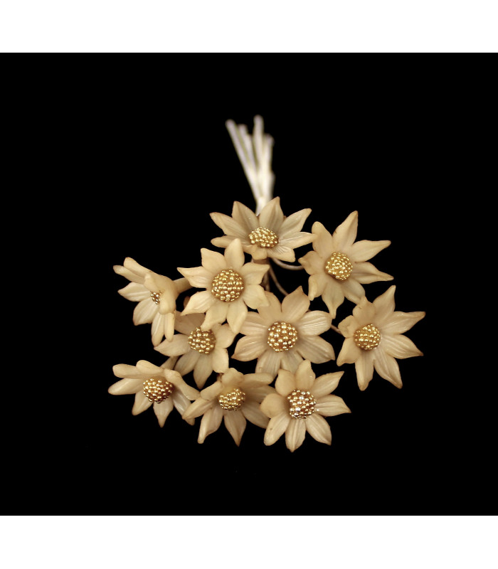 FLEUR DE PORCELAINE FROIDE 1,2 CM