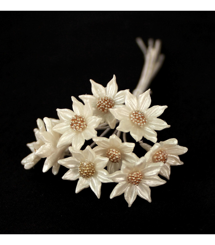 FLEUR DE PORCELAINE FROIDE 1,2 CM