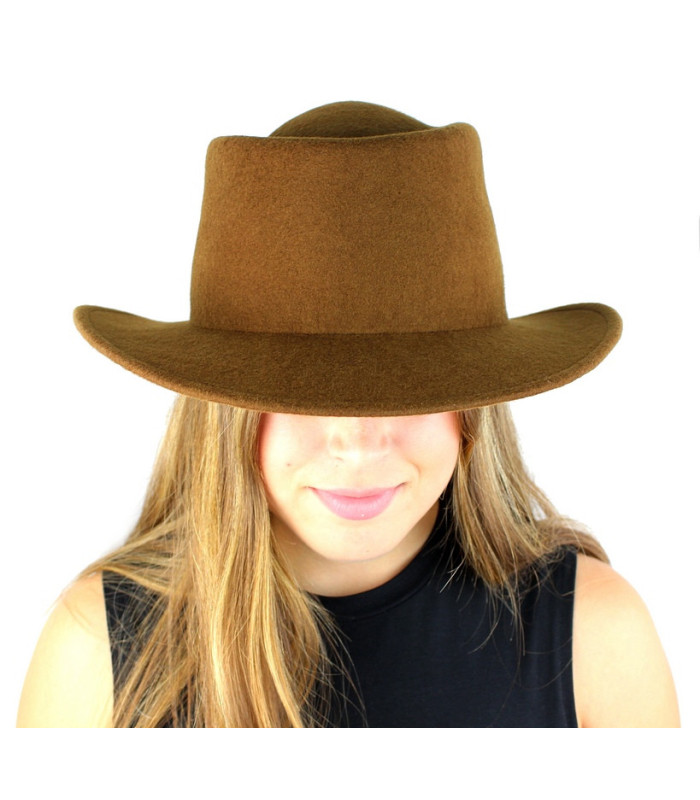 CHAPEAU UNISEXE EN FEUTRE IMPERMÉABLE