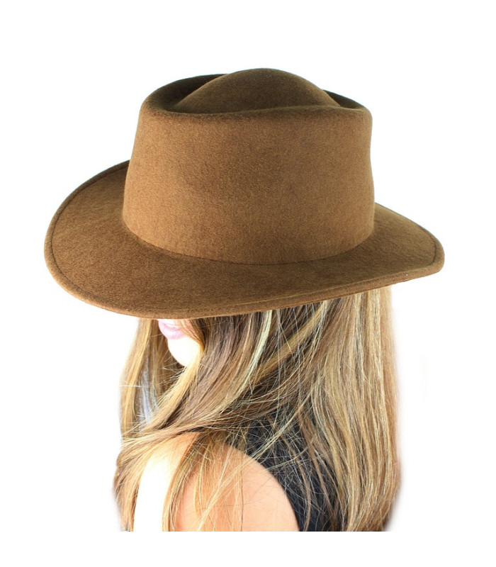 CHAPEAU UNISEXE EN FEUTRE IMPERMÉABLE