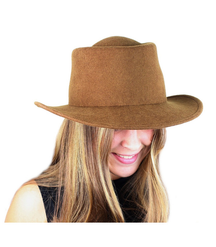 CHAPEAU UNISEXE EN FEUTRE IMPERMÉABLE